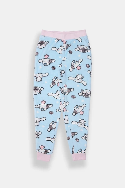 Girls Cinnamoroll Plush Pajama Pant