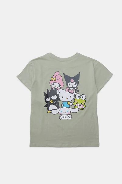 Girls Hello Kitty And Friends Graphic T-Shirt