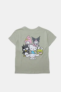 Girls Hello Kitty And Friends Graphic T-Shirt