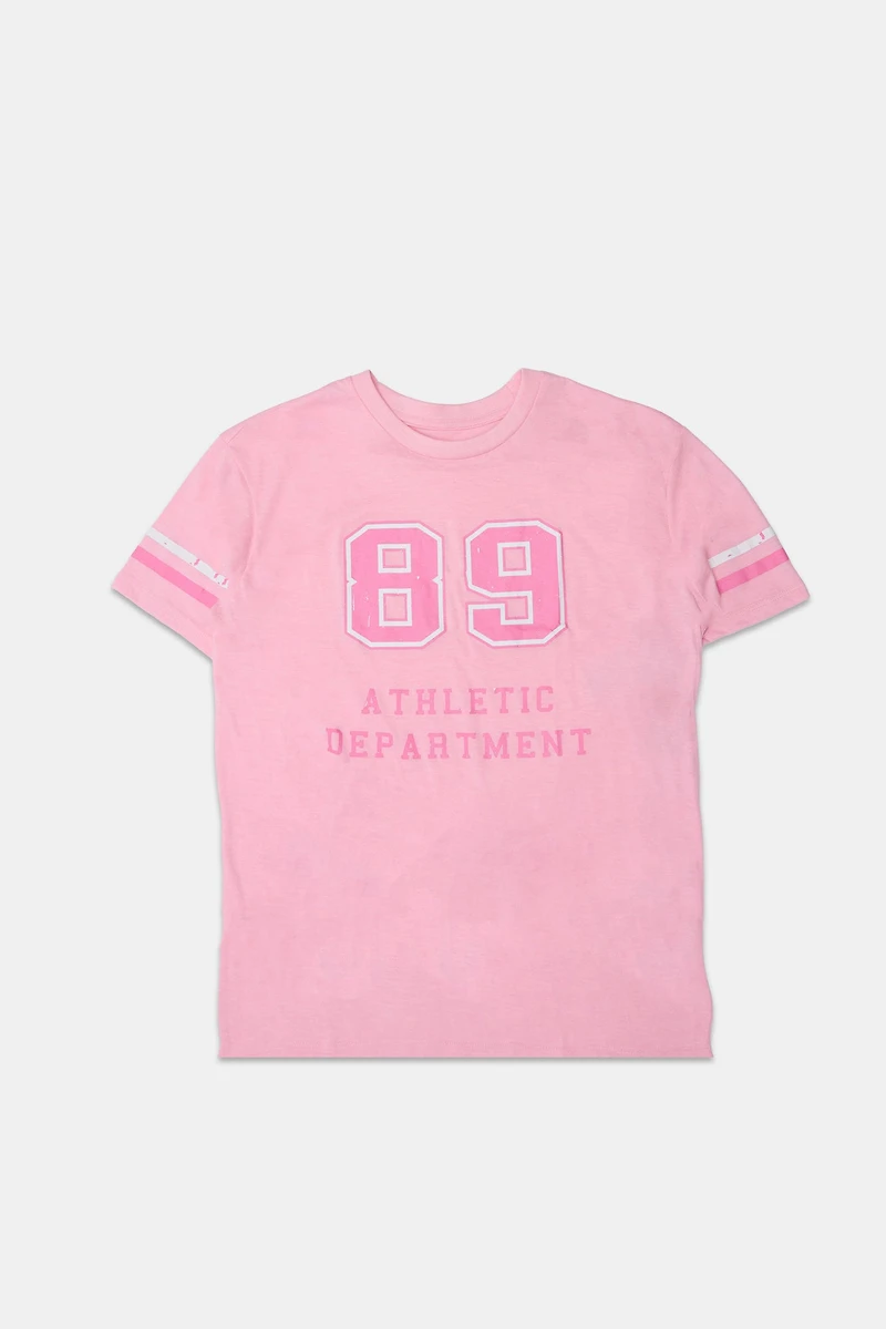 Womens 89 Athletic Dept Relaxed Graphic Tee