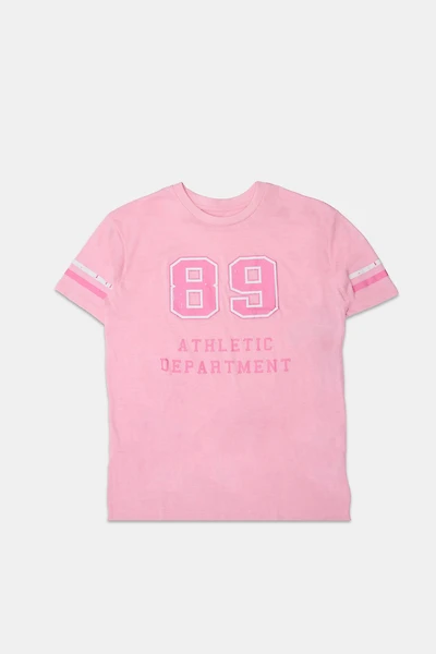 Womens 89 Athletic Dept Relaxed Graphic Tee