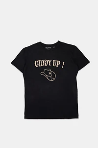 Womens Giddy Up Graphic Tee