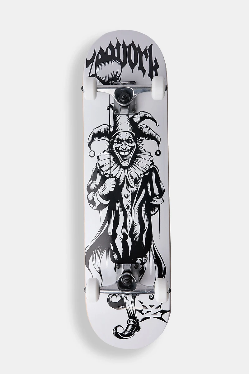 Zoo York Evil Clown Skateboard 8"