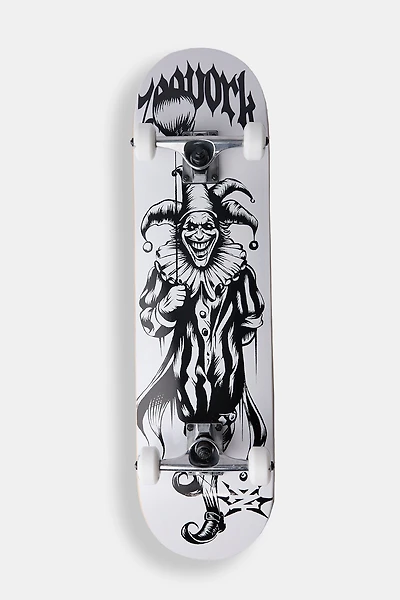 Skateboard imprimé clown maléfique Zoo York 8"