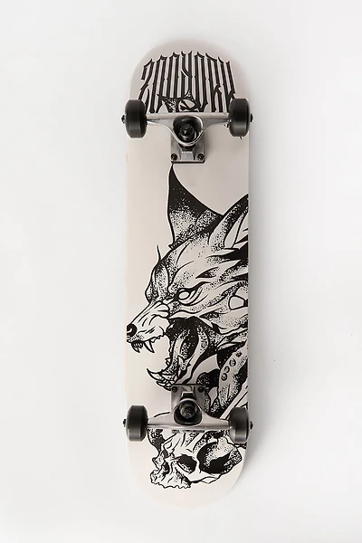 Zoo York Wolf Sketch Skateboard 7.75"
