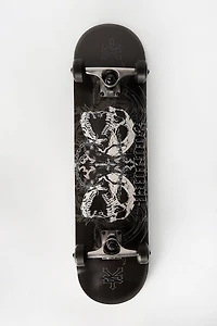 Zoo York Twin Skull Skateboard 7.75"