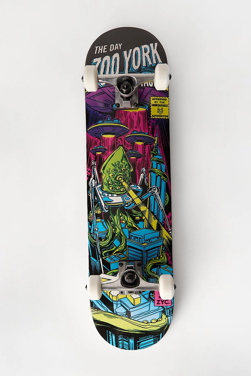 Zoo York Alien Attack Skateboard 7.75"