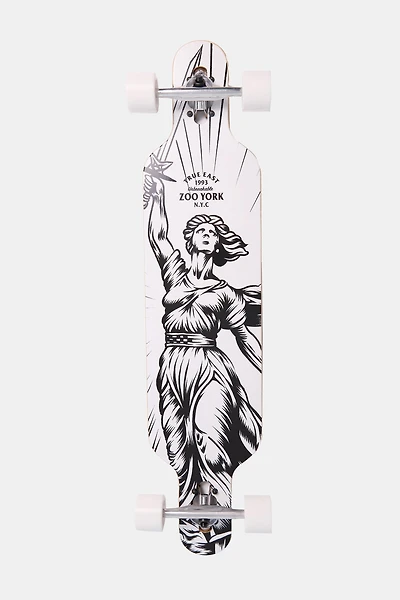 Longboard imprimé statue de la liberté Zoo York 40"