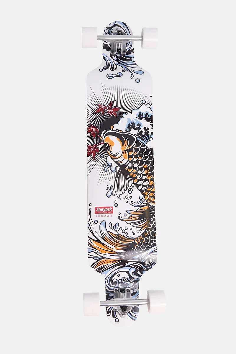 Longboard imprimé poisson koï Zoo York 42"