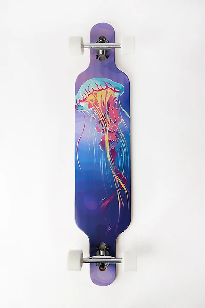 Longboard imprimé méduse néon Zoo York 42"