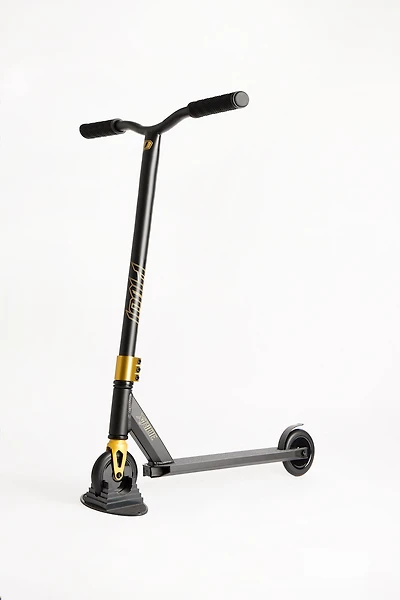 Trottinette Pivot X-Ride noire et dorée