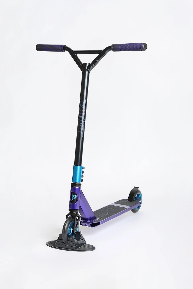 Trottinette Pivot X-Park violet et turquoise