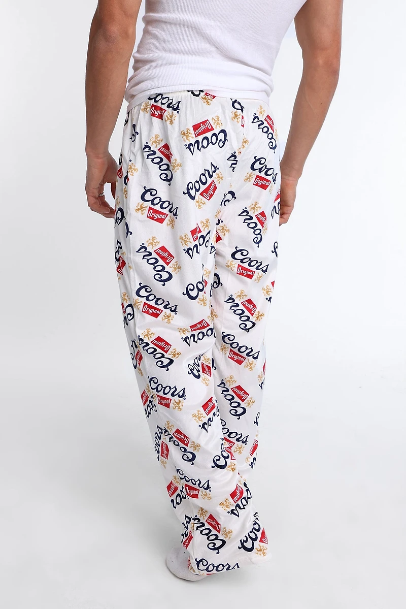 Coors Original Silky Fleece Pajama Pants