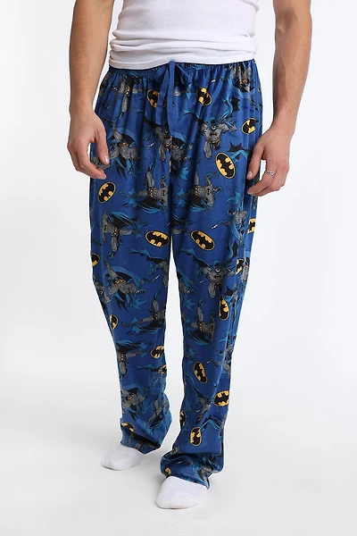 Batman Silky Fleece Pajama Pants