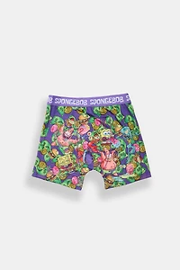 SpongeBob & Patrick Printed Boxer Briefs