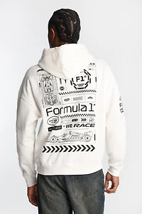 Haut à capuchon logo chenille Formula 1
