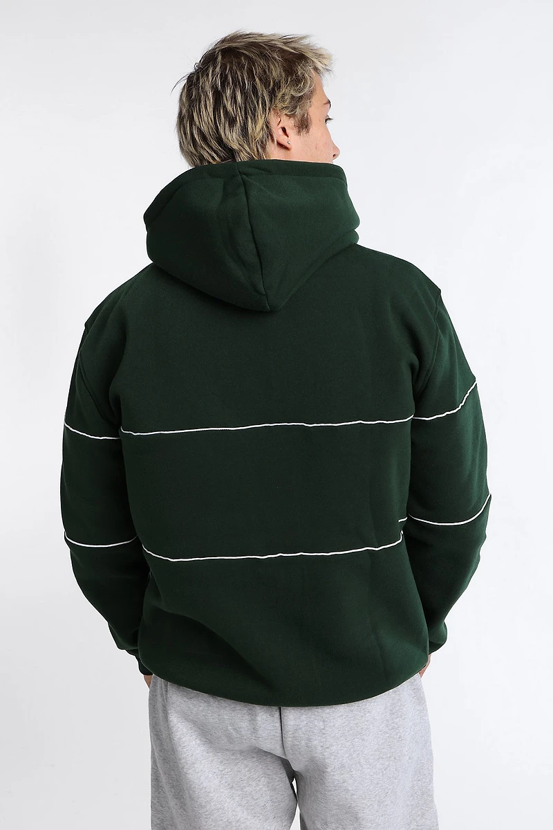 Michigan State Spartans Embroidered Panel Hoodie