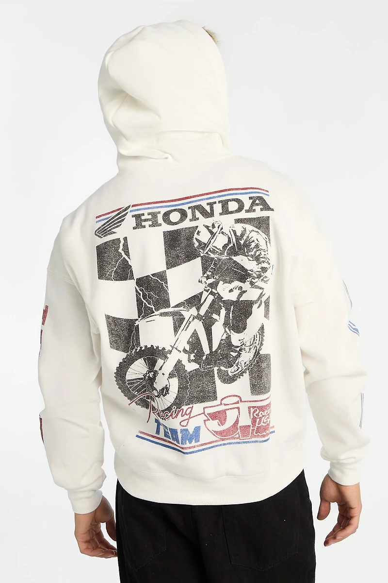 Mens Honda Racing Oversized Hoodie