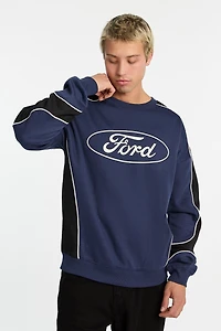 Mens Ford Colour Block Oversized Sweatshirt