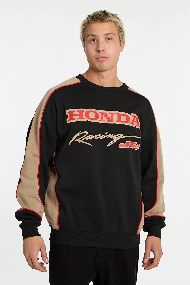 Mens Honda Racing Oversized Sweatshirt
