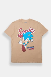 Mens Sonic The Hedgehog Graphic Tee