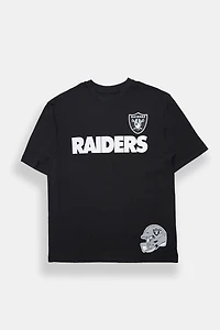 T-shirt surdimensionné imprimé Las Vegas Raiders HD homme