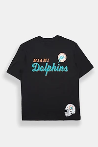 T-shirt surdimensionné imprimé Miami Dolphins HD homme