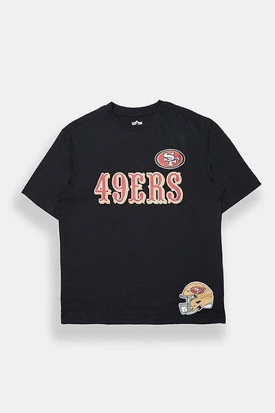 Mens San Francisco 49ers HD Graphic Oversized Tee