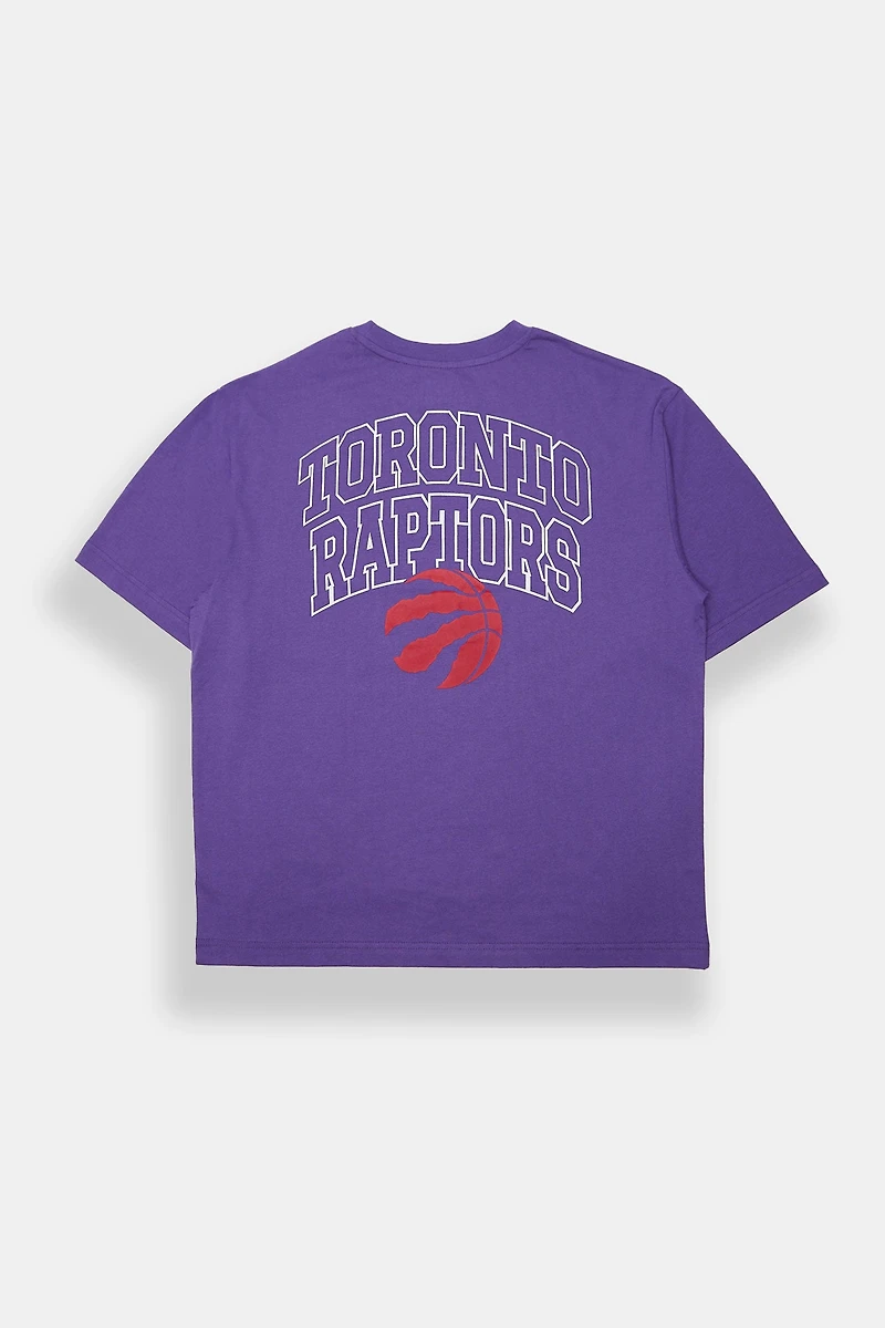 T-shirt surdimensionné imprimé Toronto Raptors homme