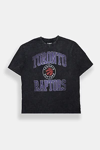 Mens Toronto Raptors Washed Oversized Tee