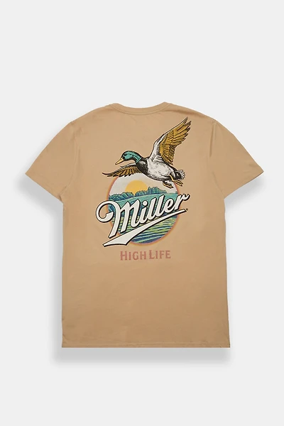 T-shirt imprimé Miller High Life