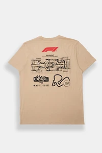 Mens F1 Final Lap Graphic Tee