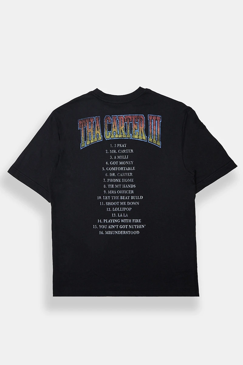Mens Lil Wayne Tha Carter III Graphic Oversized Tee