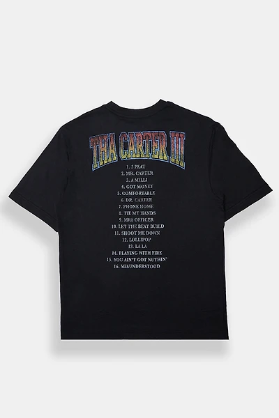 T-shirt surdimensionné imprimé Lil Wayne Tha Carter III homme