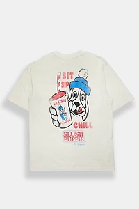Slush Puppie Chill Graphic Oversized Tee