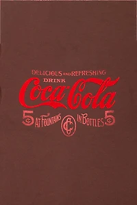 Coca-Cola Five Cent Graphic Oversized Tee