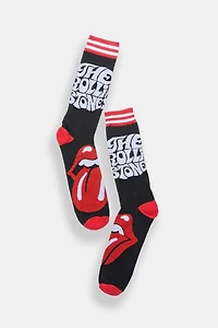 Chaussettes jacquard imprimées The Rolling Stones