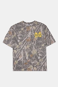 T-shirt camouflage arbres imprimé Michigan homme