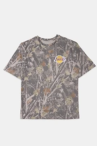 Mens LA Lakers Tree Camo T-Shirt