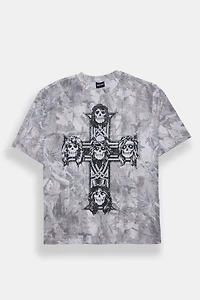 T-shirt camouflage arbres imprimé Guns N' Roses homme
