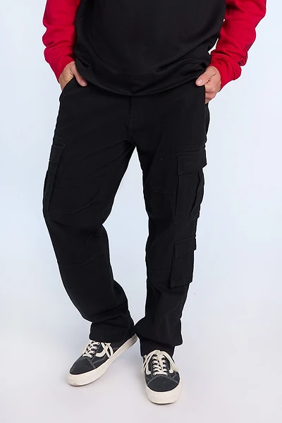 AERO Mens Loose Cargo Twill Pant