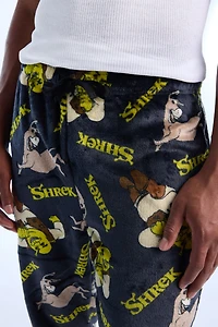 Mens Shrek & Donkey Plush Pajama Pant
