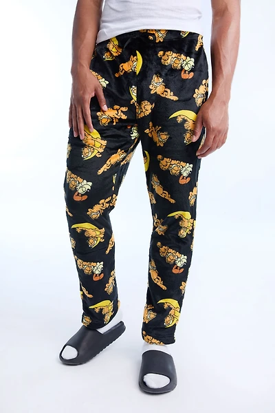 Pantalon de pyjama en polaire Garfield homme