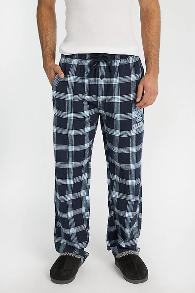 Pantalon de pyjama à carreaux North Carolina Tar Heels homme