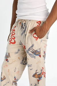 Coors Silky Fleece Pajama Pants