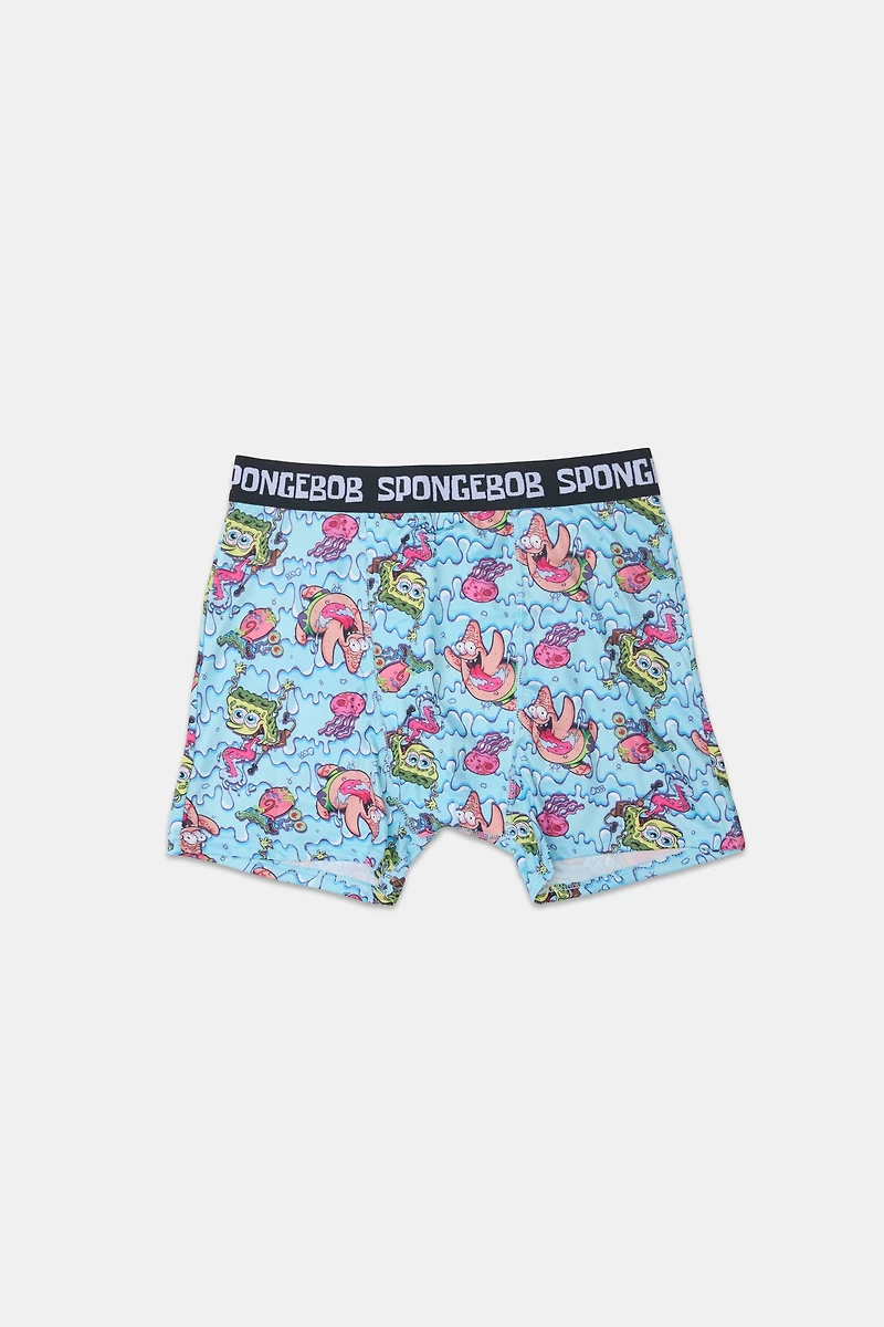 Mens SpongeBob & Patrick Boxer Brief
