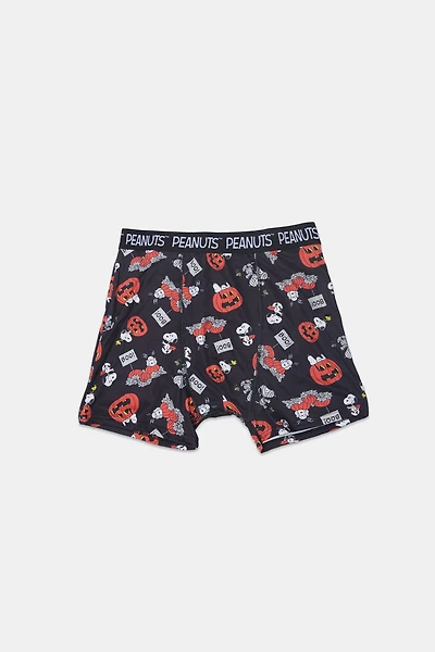 Mens Peanuts Snoopy Halloween Boxer Brief
