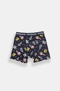 Mens SpongeBob Skeleton Boxer Brief