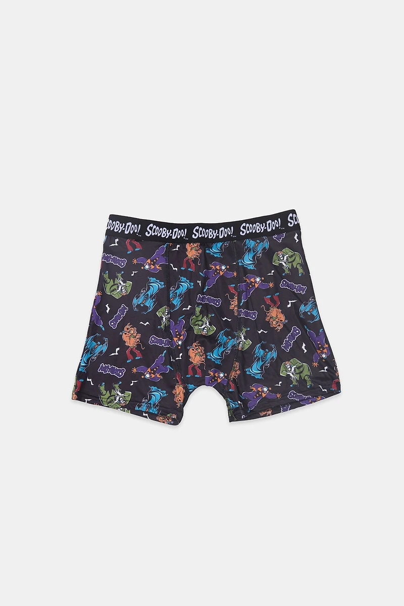 Mens Scooby-Doo Halloween Ghost Boxer Brief