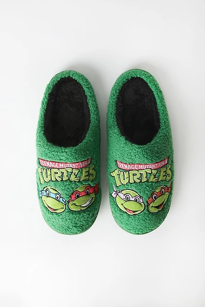 Mens Teenage Mutant Ninja Turtles Plush Slippers